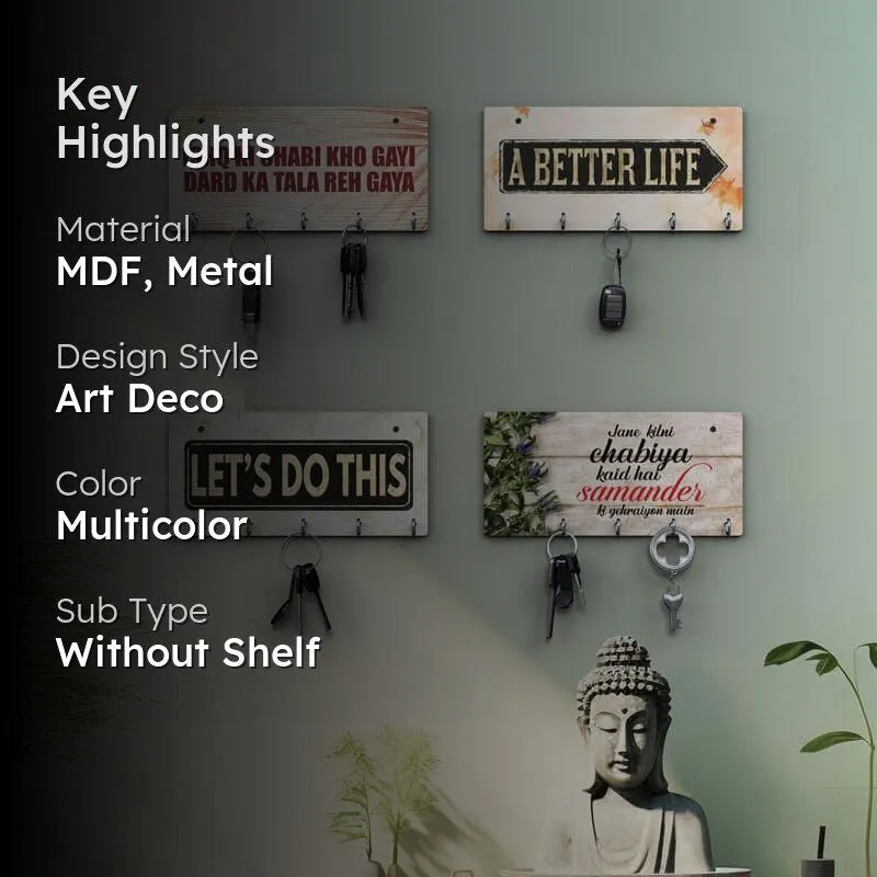 Derva Inspire Key Holder - Set Of Four media 2