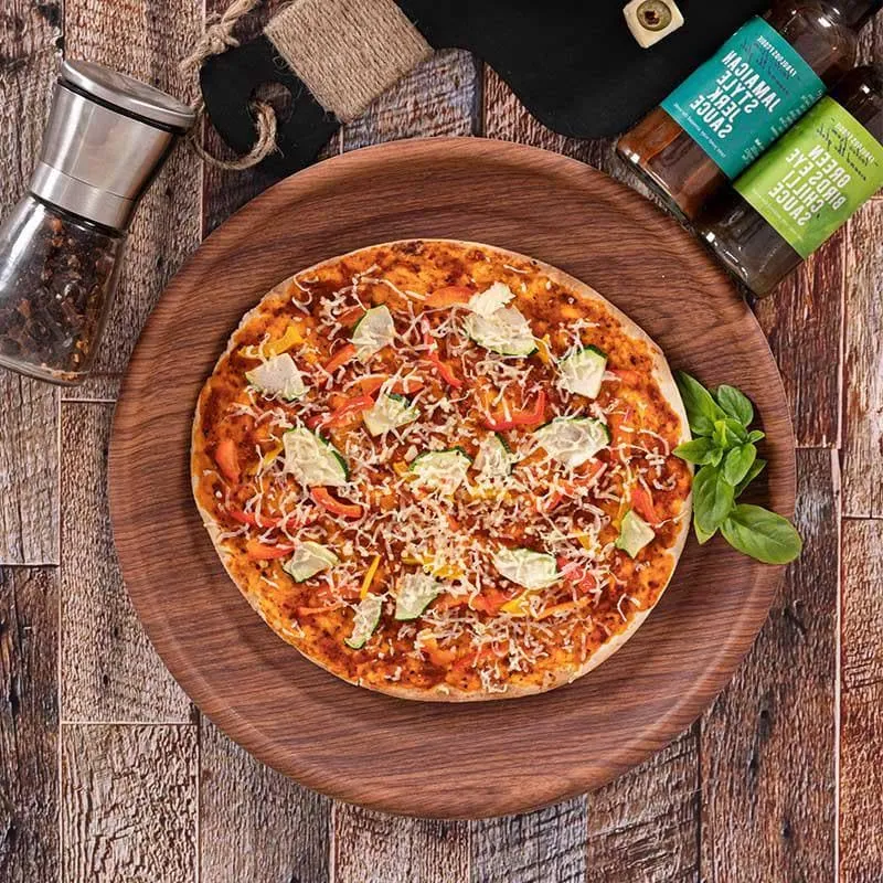 Papper-i-ka Melamine Pizza Plate media 1