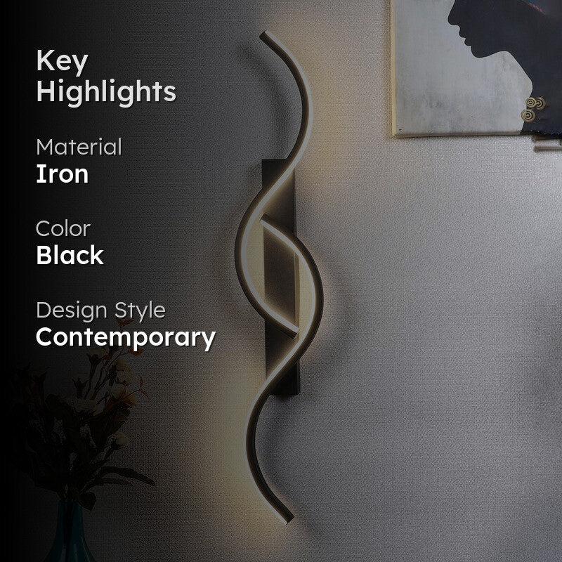 Elaris Iron Wall Lamp media 2