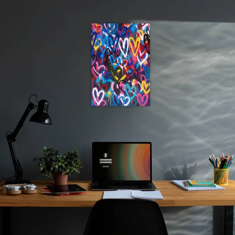 Vibrant Heartstrings Wall Poster media 3