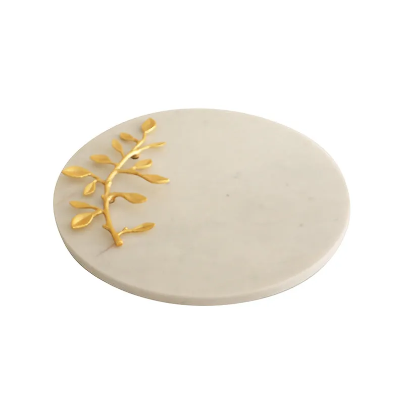 Fernest Round Marble Platter media 3