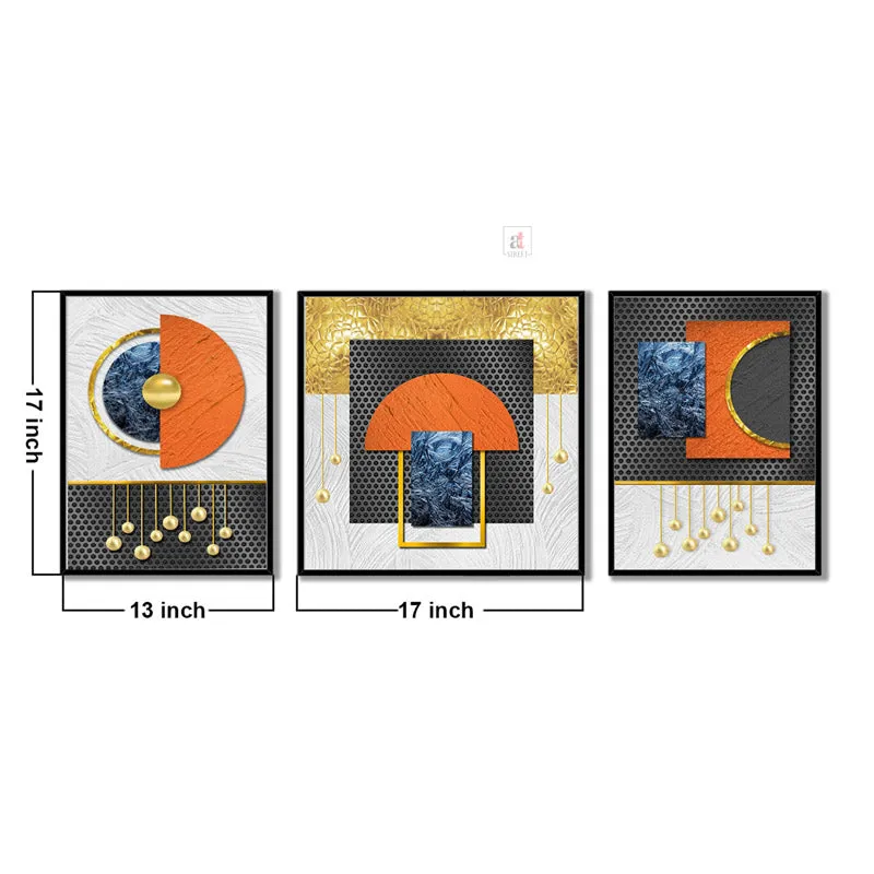 Michelle Wall Art - Set Of Three media 6