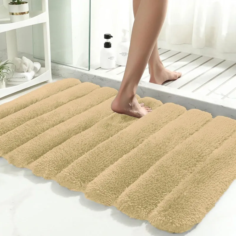 Toronto Touch Microfiber Bath Mat - Gold media 3