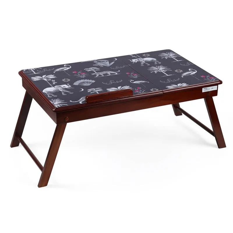 India Circus Teak Wood Animalia Laptop Table media 4