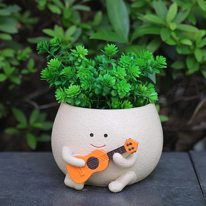 Plant Buddies Resin Planter - Set Of Three media 5
