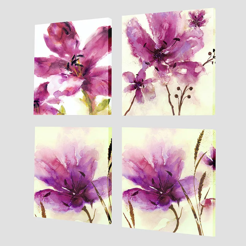 Orchid Charm Wall Art - Set Of Four media 3