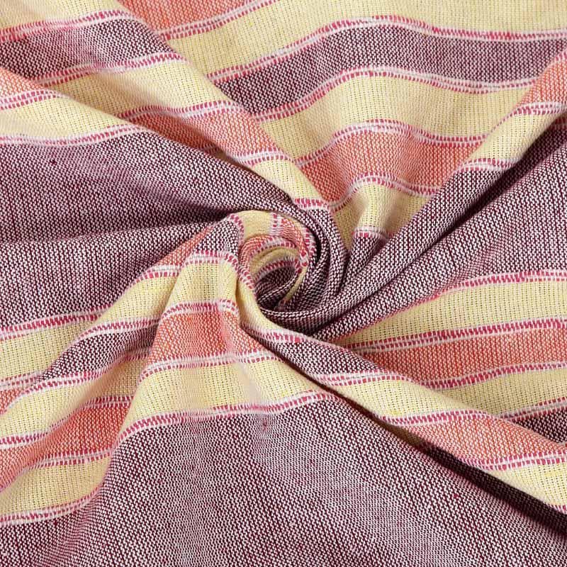 Parallel Stroke Bedcover - Purple/Yellow media 3