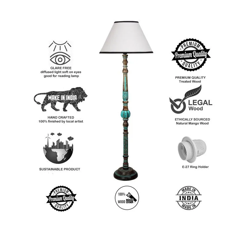 ConeRadiant Elite Floor Lamp (White,Black) media 7
