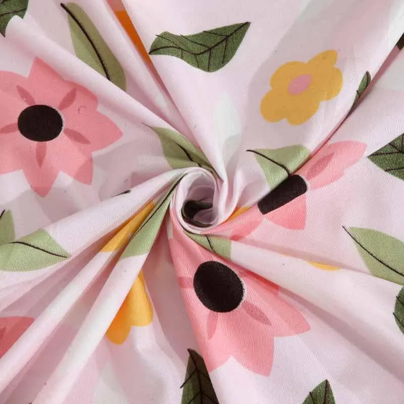 Garden Of Pink Bedsheet - 150 GSM media 5