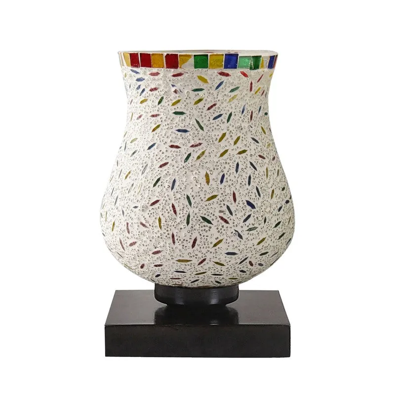 Amberyne Mosaic Glass Table Lamp - Multicolor media 5