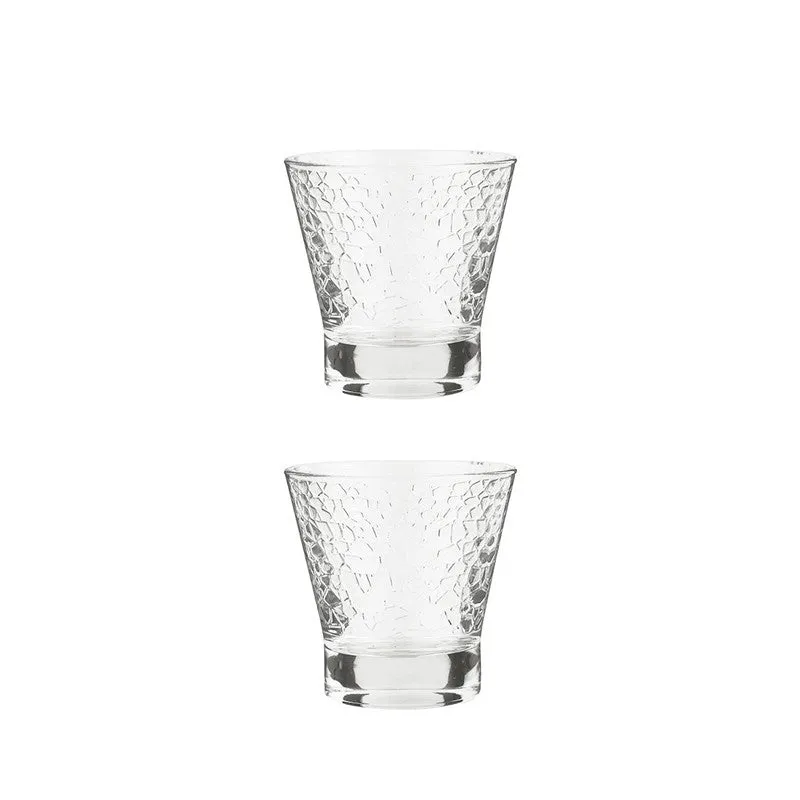 Crackle Stone Whiskey Tumblers (240 mL Each) - Set Of Two media 5