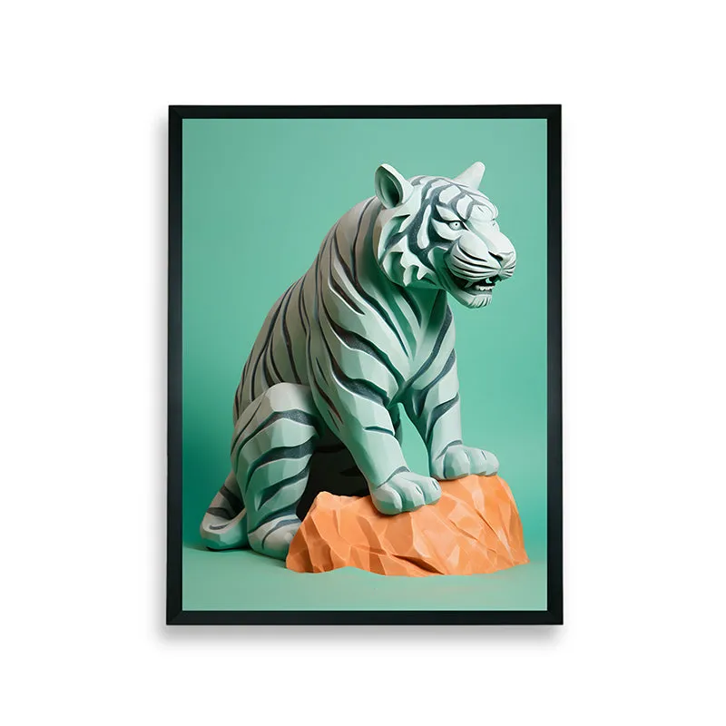 Tigress Charm Canvas Wall Art media 7