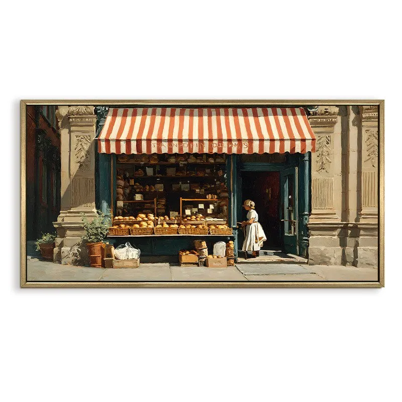 Bakehouse Canvas Wall Painting With Frame media 3
