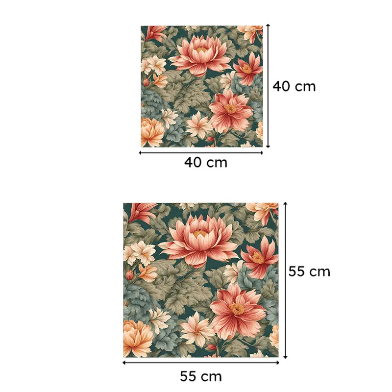 Autumn Lotus Canvas Wall Art media 8