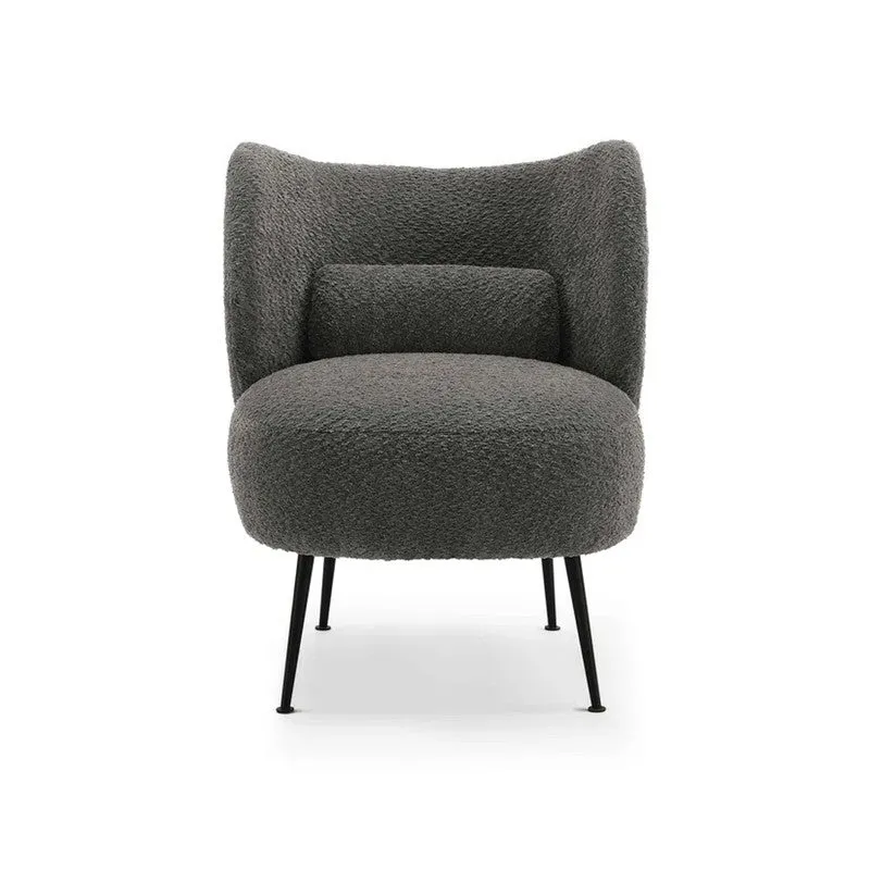 Modvyn Neem Wood Accent Chair - Grey media 8