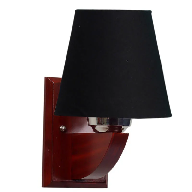 SnuggleMoon Conical Wooden Wall Lamp media 4