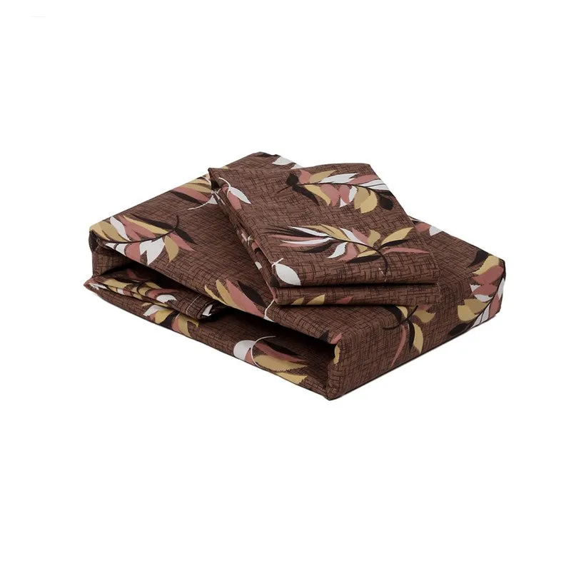 Monte Carlo Flow Leaves I Bedsheet - 120 GSM media 8