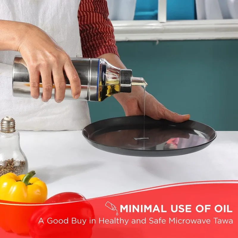 Vinod Ceyra Hard Anodised Non Stick Roti Tawa - 10 Inches media 7