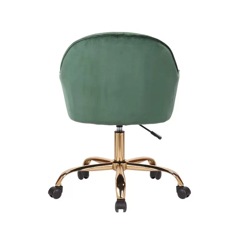 Chairon Metal Office Chair - Green media 5