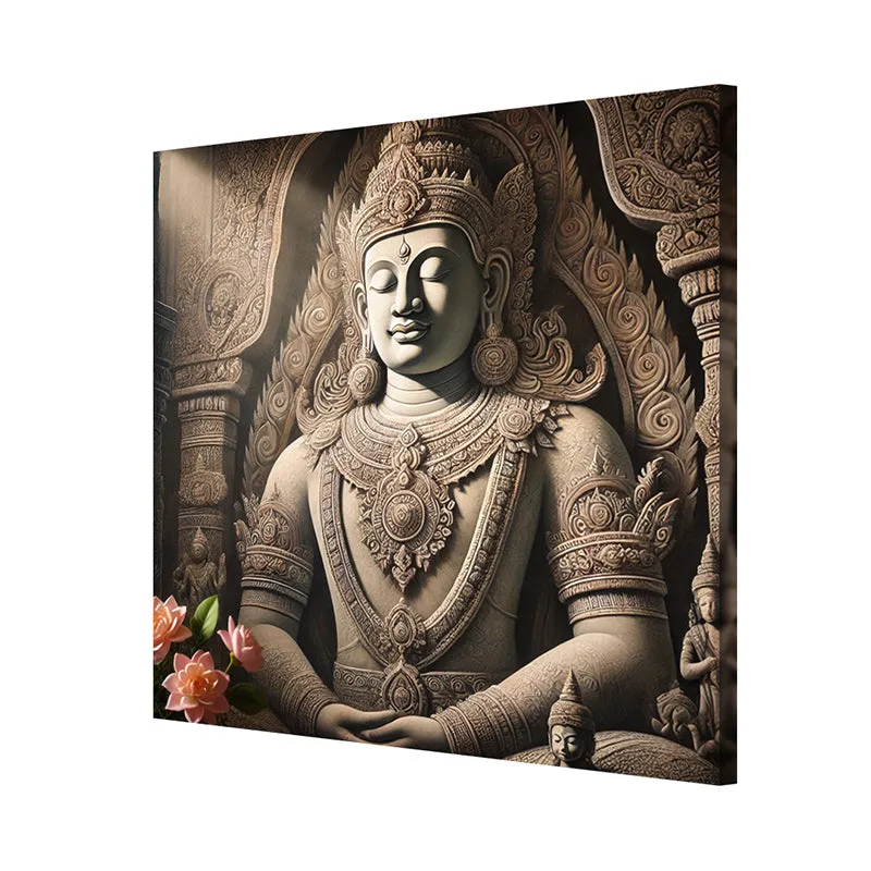 Sobhita Buddha Wall Painting media 6