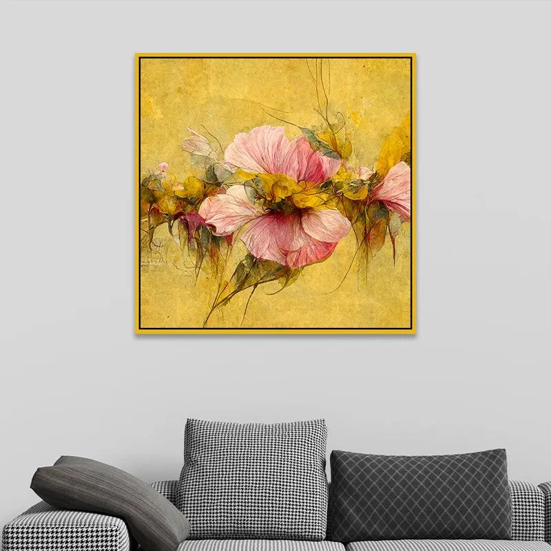 Perennial Bloom Canvas Wall Painting media 1