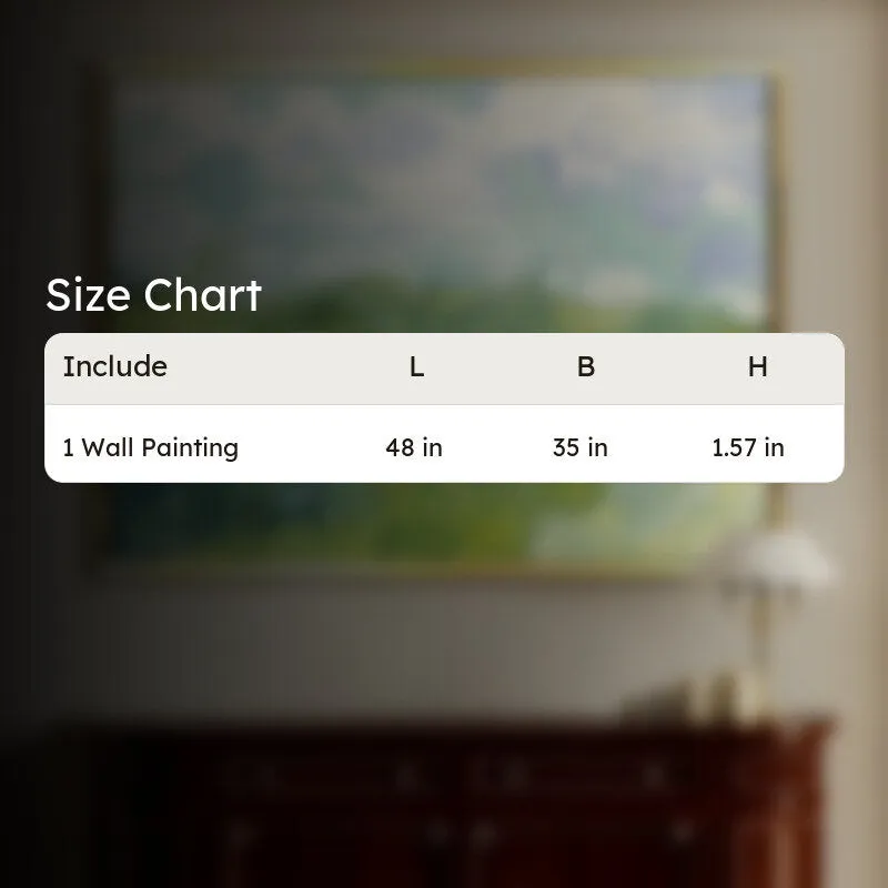 Cloudsong Canvas Wall Painting With Frame media 7