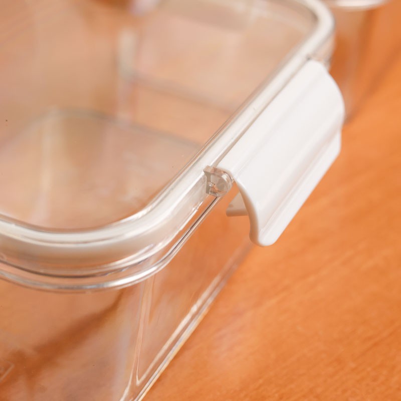FreshLock White Clear PET Lunch Box - Set Of Two media 6