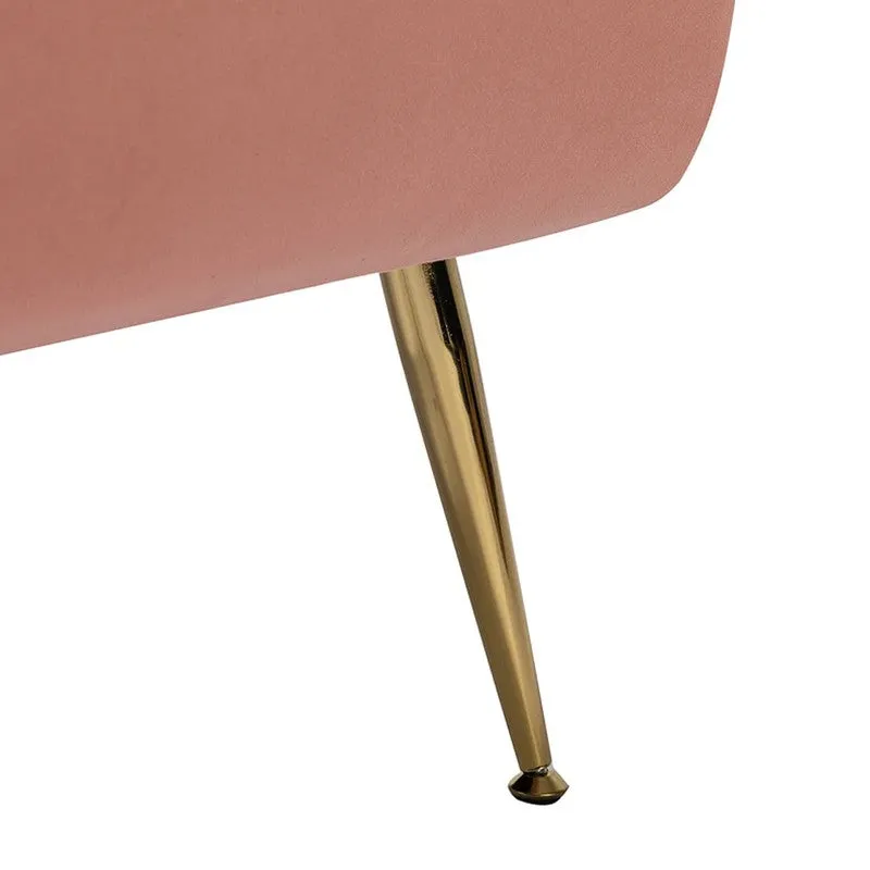 Contura Neem Wood Accent Chair - Pink media 8