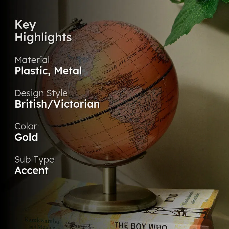 Around The World Showpiece - Gold media 2