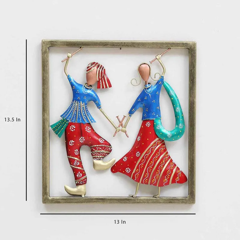 Folk Dancers Iron Wall Accent media 7