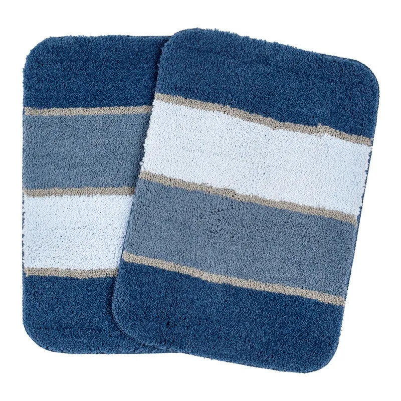 CloudStep Bathmat ( blue ) - Set Of Two media 1