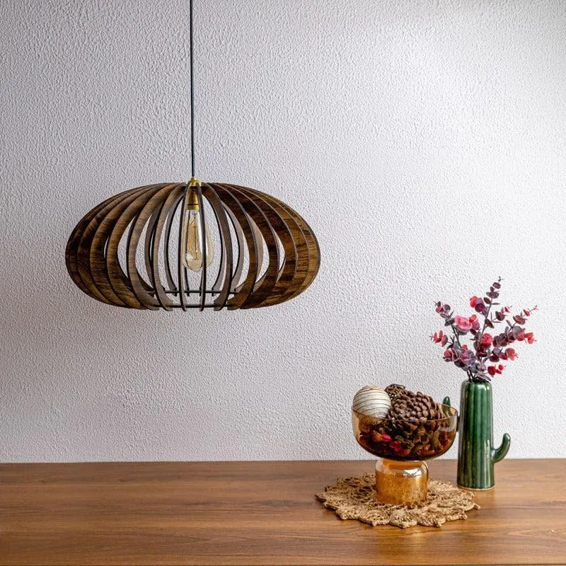 Kimiko Wooden Ceiling Lamp media 3