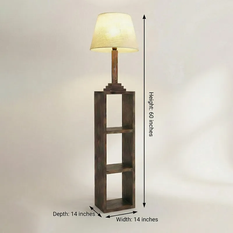 Deluzio Shelf Floor Lamp media 9