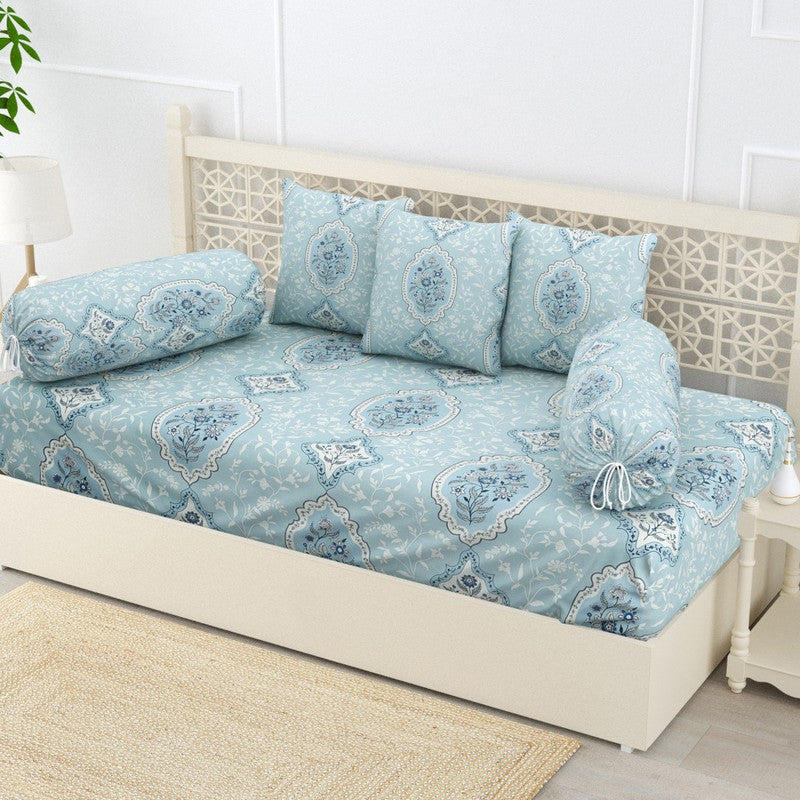 Selviera Ethnic Cotton Diwan Set - Six Piece Set