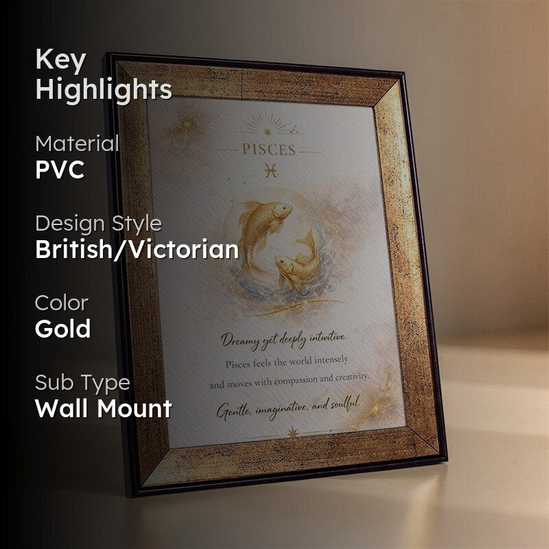 Pisces Zodiac Photo Frame media 2