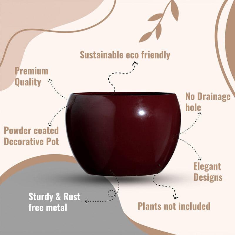 Marsha Miro Planter (Brown) - Set Of Two media 5