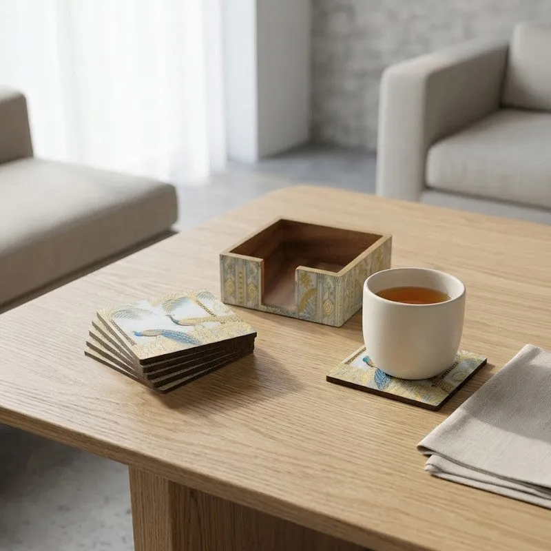 AquaRest Table Coasters Set - Seven Piece Set media 3