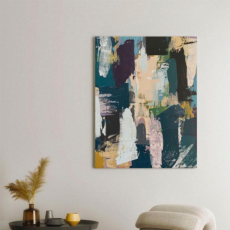 Tiffany Abstract Canvas Wall Painting - Gallery Wrap