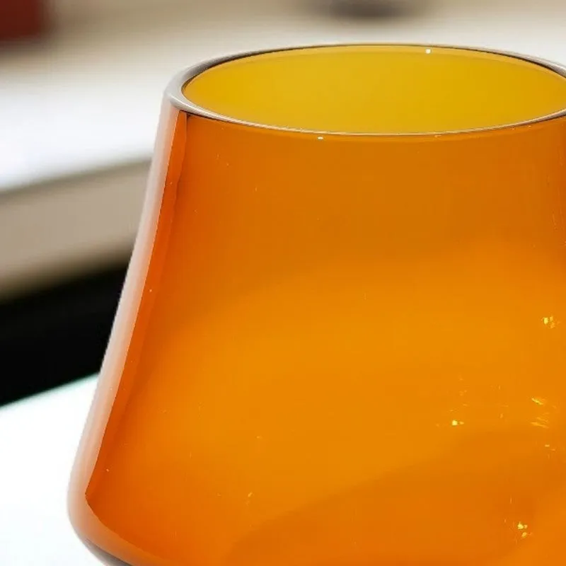 Amber Glow Goblet Glasses(260 mL) - Set Of Two media 3