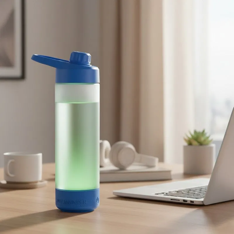 Sound and glow of Hydration Smart Water Bottle - Blue (770 mL) media 3