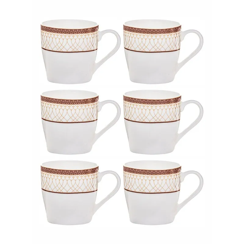 Brew Bone China Tea Cup (180 mL Each) - Set Of Six media 4