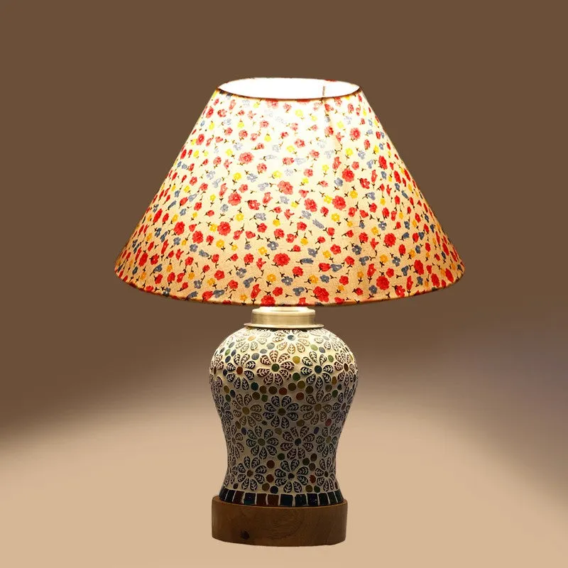 Santora Fleura Arbor Wooden Table Lamp - Multicolor media 6