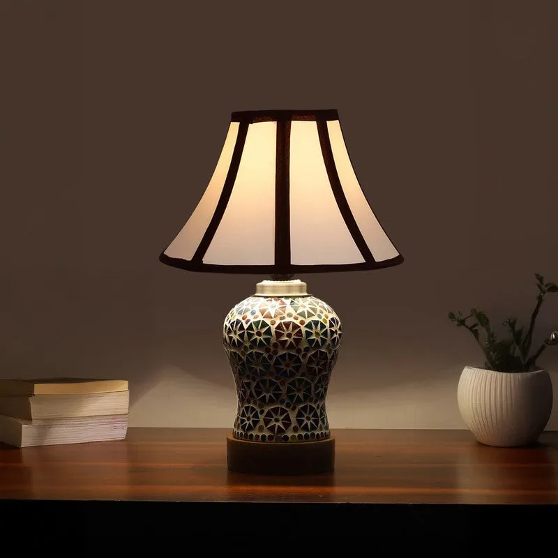 Astrona Wooden Table Lamp - Multicolor media 1