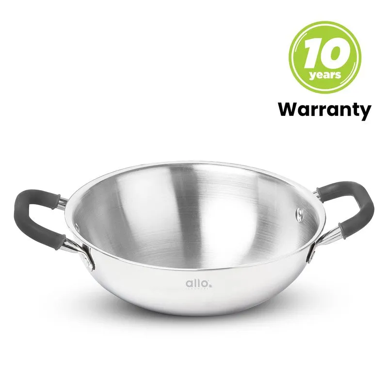 Roast Induction Base Kadhai - 3000 mL - 3