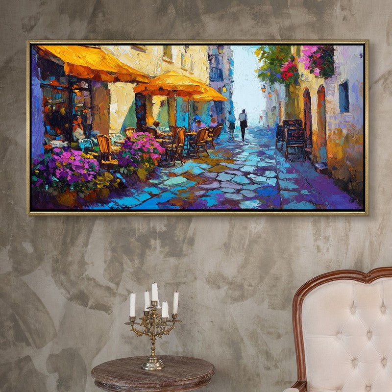 Warmwalk Canvas Wall Painting With Frame
