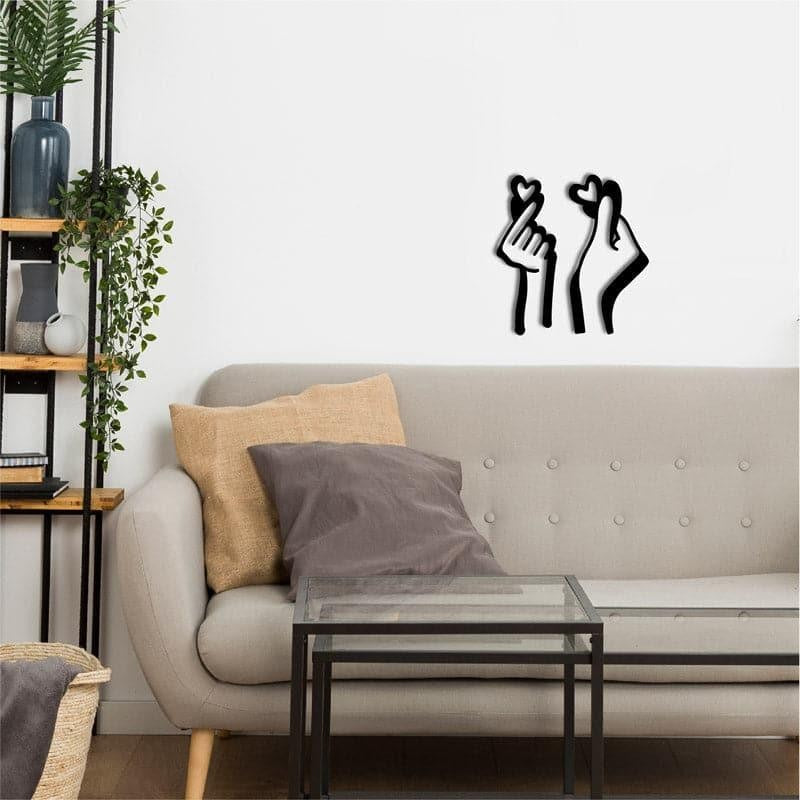 Amour Couple MDF Wall Accent media 3