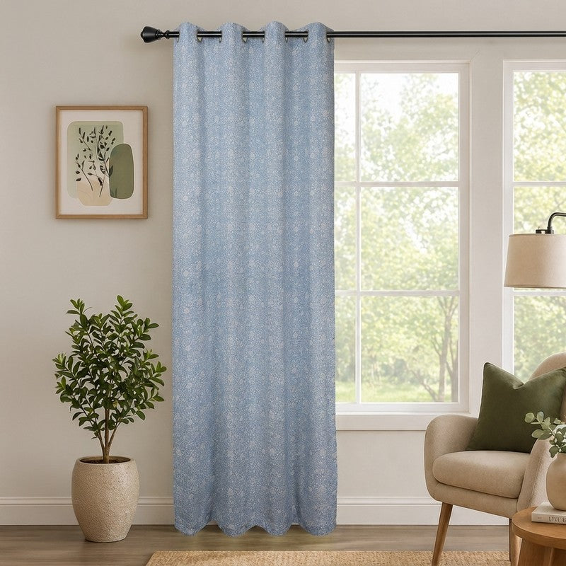 Floral Whisper Cotton Curtain