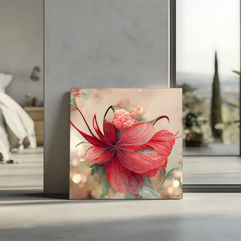 Lilt & Leaf I Canvas Wall Painting media 3