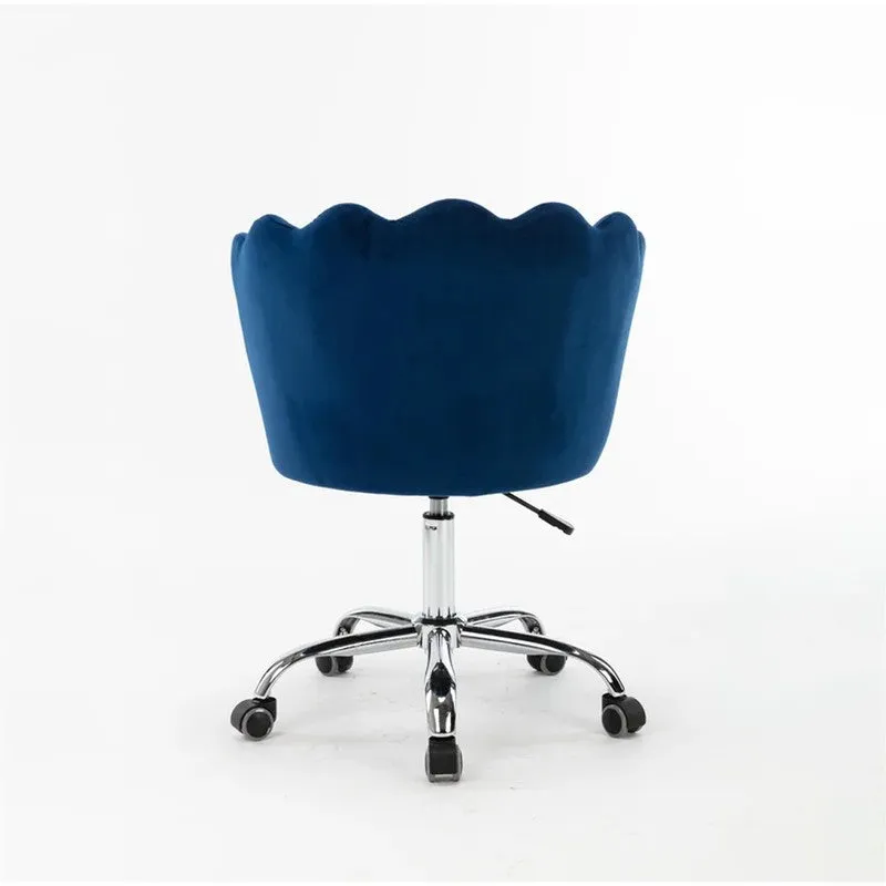 Flexon Metal Office Chair - Blue media 4