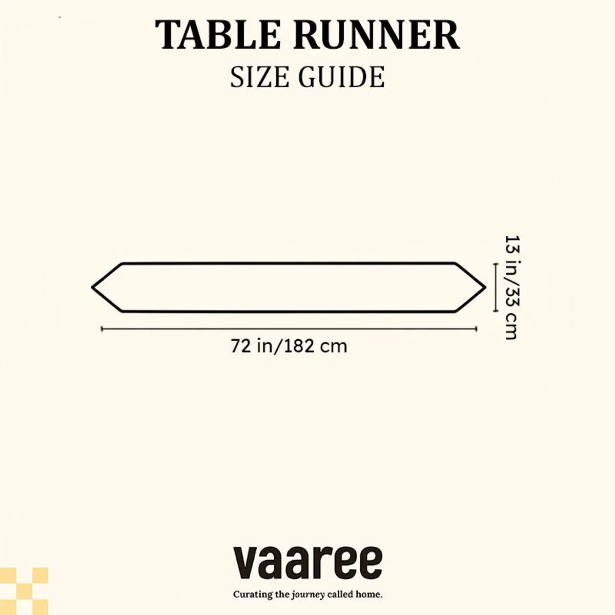 Flotrail Cotton Table Runner - Cream - 10